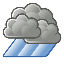 Illustration météo averses