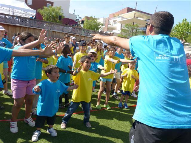 Plus de 400 jeunes ont participé au Mc Do Kids Sport, à Chabran, dimanche.