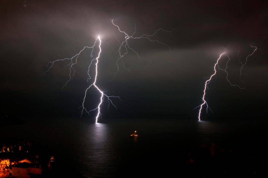 éclair orage