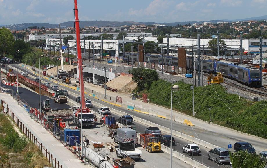 Le trafic sera interrompu pendant 36 heures, entre Nice-Ville et Cagnes-sur-Mer.