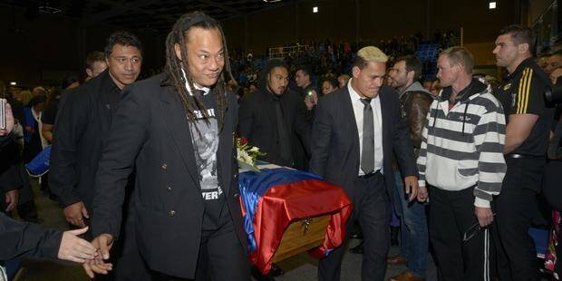 Jerry Collins enterrement