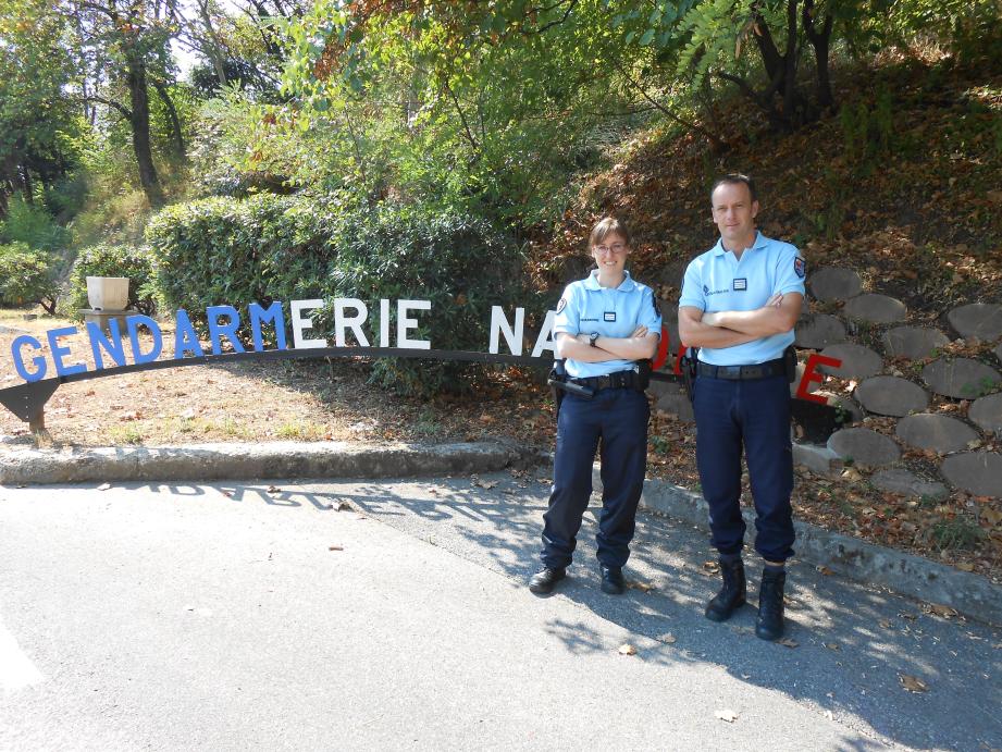 Lucile Béguin nouveau commandant en second à la compagnie de Grasse