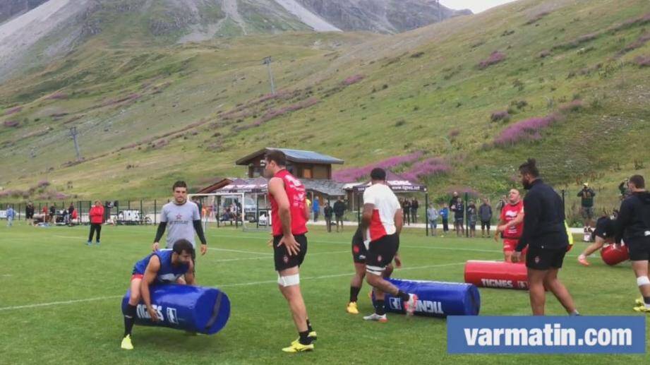 RCT plaquage boudins à Tignes