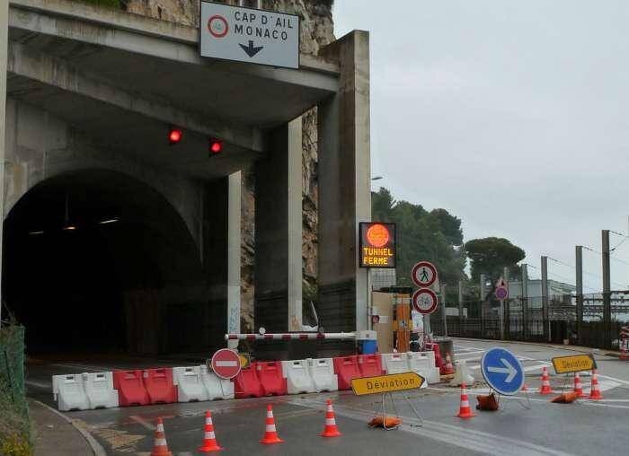 tunnel cap estel ferme eze trafic 150807