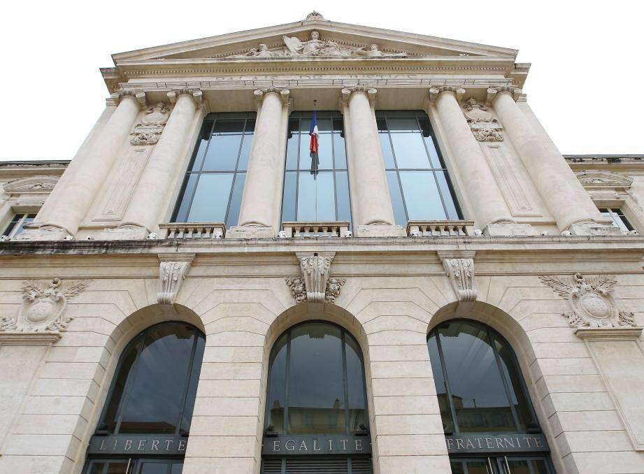 Le palais de justice de Nice.
