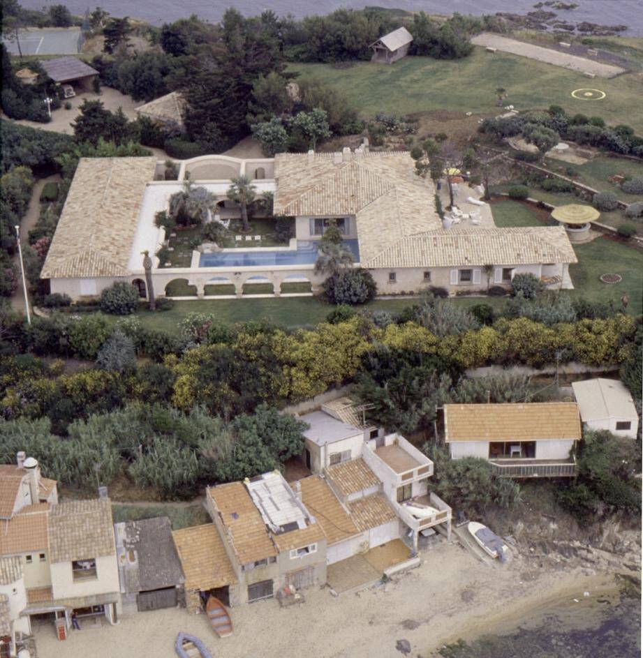 L'ancienne villa Barclay à Ramatuelle