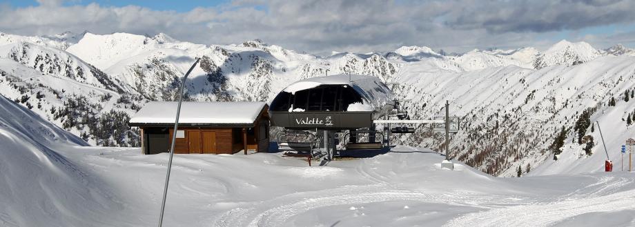 De la neige est attendue ce week-end à Isola 2000 selon le bulletin de Météo-France.