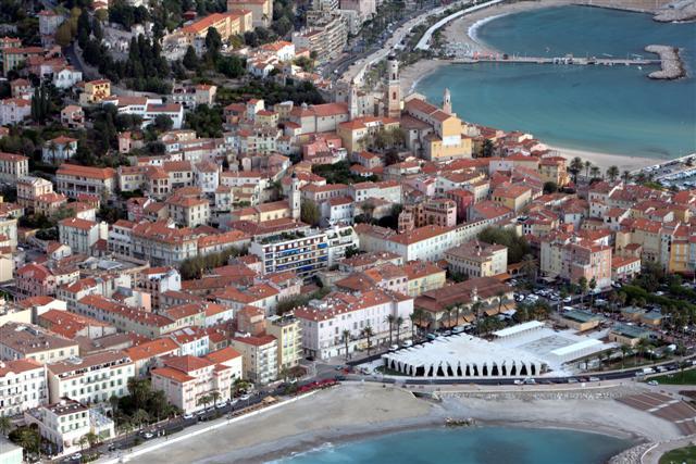 Menton aerien