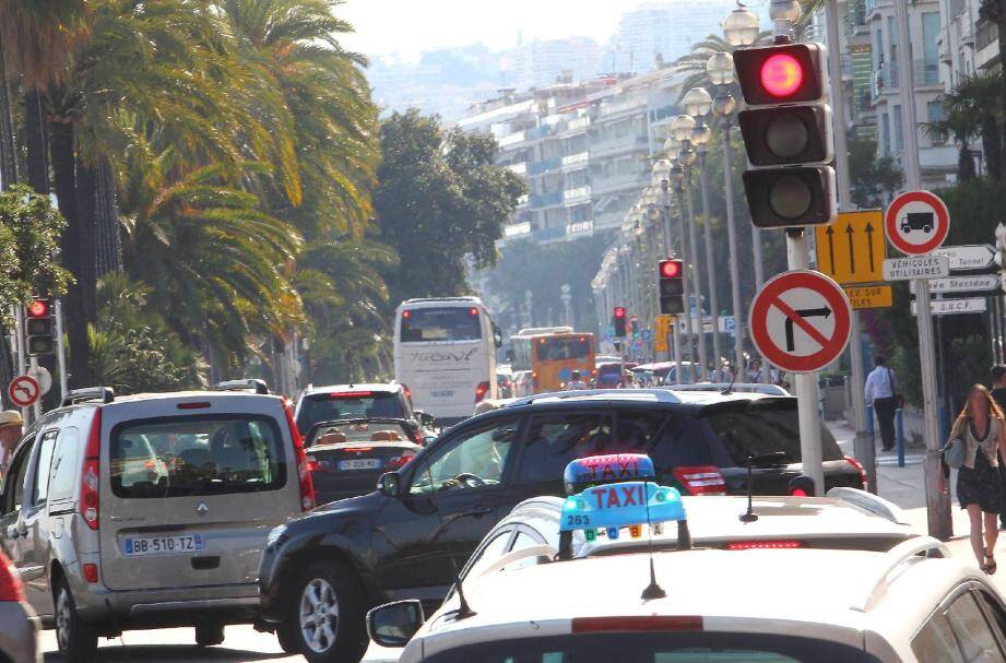 trafic promenade