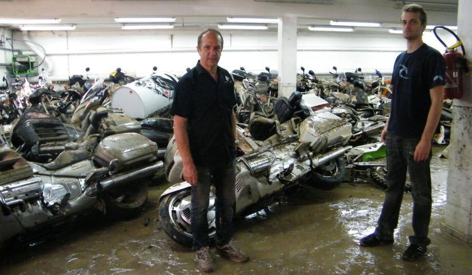 Pierre Desmet, propriétaire de La Maison de la Moto, à Mougins