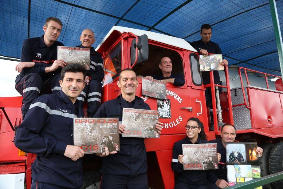 Les sapeurs-pompiers du centre de secours principal brignolais ont débuté la distribution de cette belle édition de leur traditionnel calendrier.