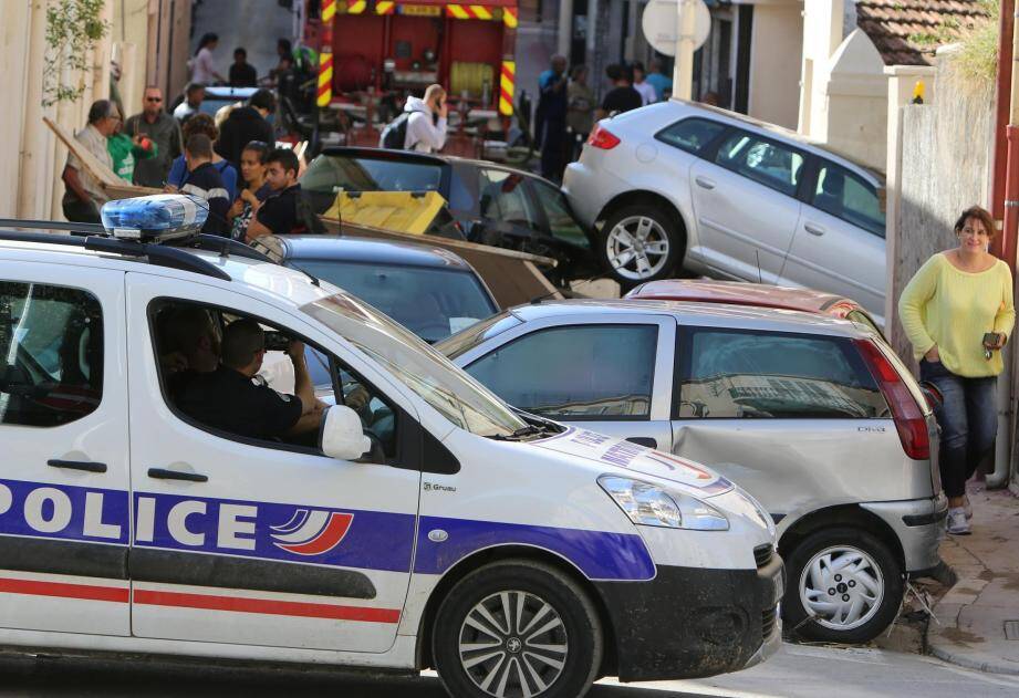 Les intempéries du 3 octobre à Cannes.