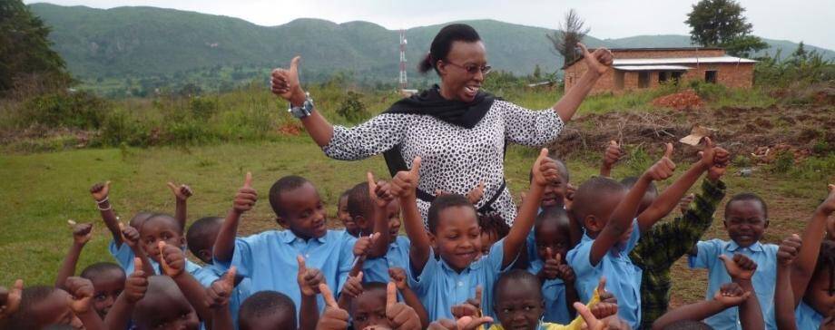 Marguerite Barankiste, au Burundi.