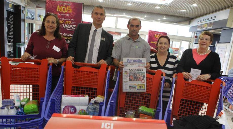 Sinistrés : la vague de solidarité s'amplifie en Dracénie