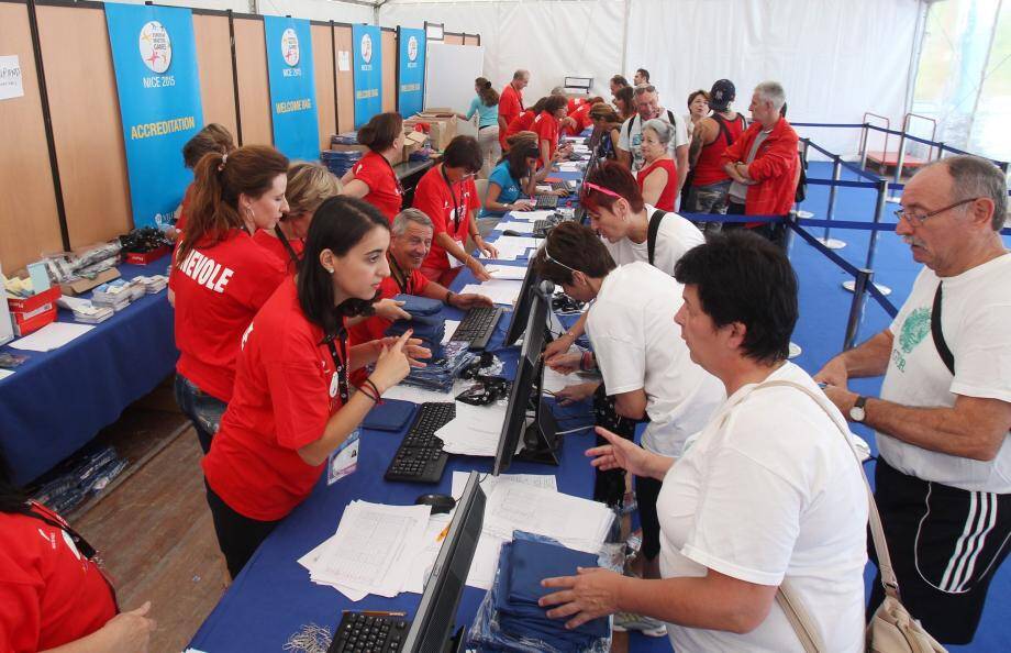 Inscription aux European Masters Games.