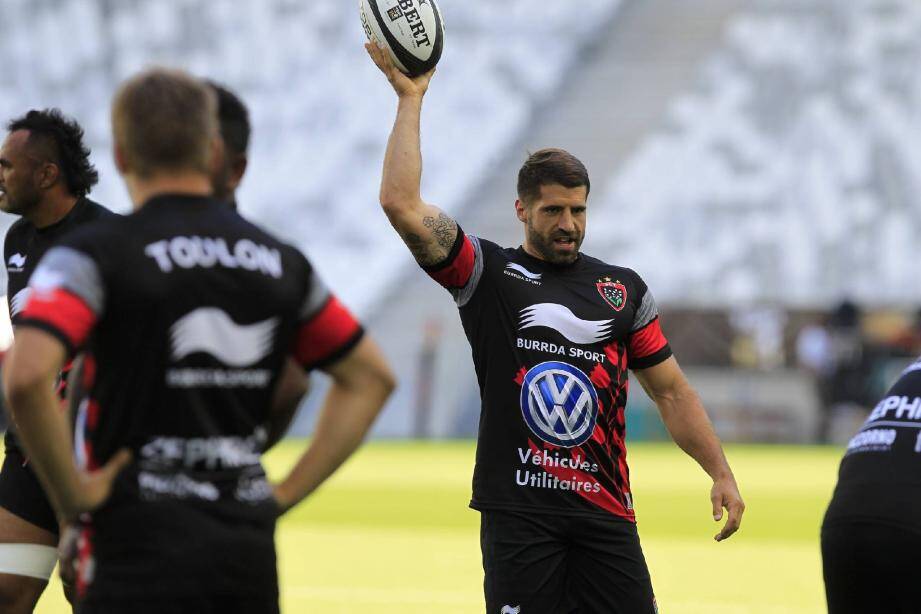 Sebastien Tillous-Borde à l'entraînement.