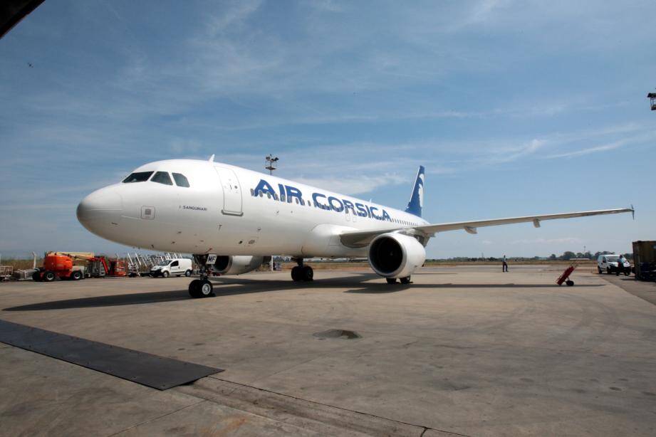 Un avion Air Corsica.