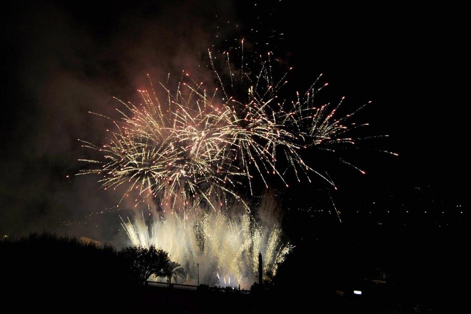 Feu d'artifice, illustration.