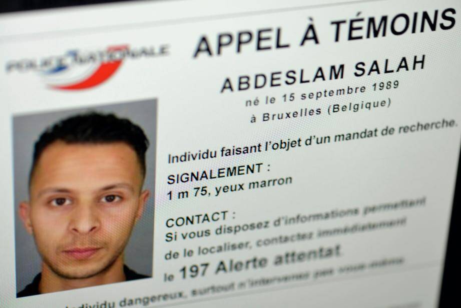 Appel à témoins sur Salah Abdeslam.