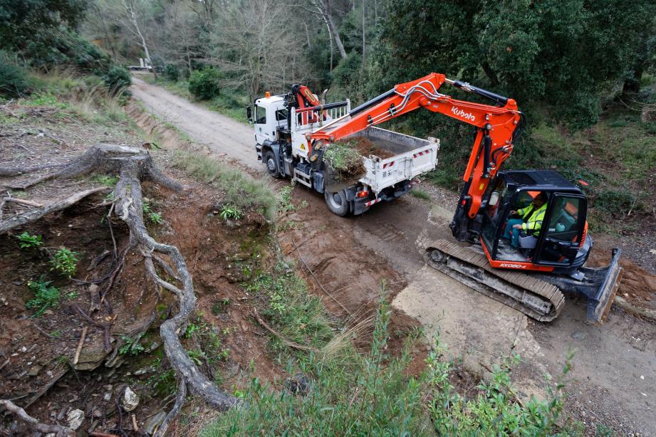 Les travaux d'élargissement et de réfection du chemin emblématique de Janas ont commencé en début de semaine et devraient durer dix jours.