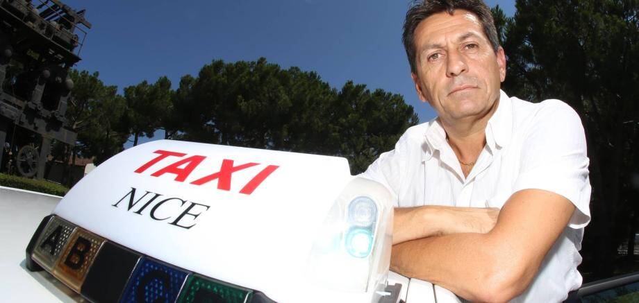 Le président des taxis niçois Patrice Trapani, condamné pour violences à l'encontre d'un chauffeur UberPop.