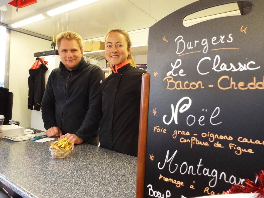 Justine et Martin, les cuisiniers du "Just'in Truck".