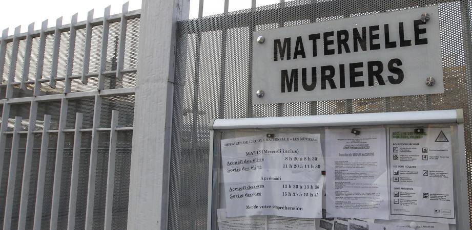 L'école maternelle des Mûriers de l'Ariane, à Nice.