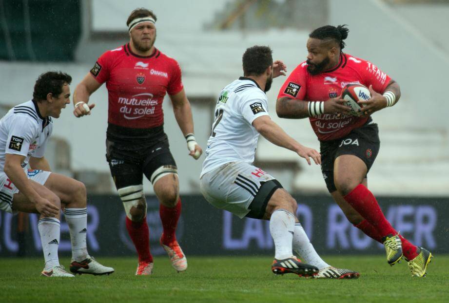 Mathieu Bastareaud et le RCT ont pris le dessus sur Brive.