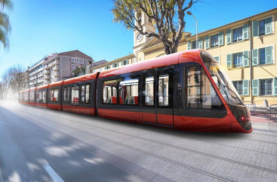 Voici la couleur choisie par les internautes pour la ligne 2 du tram de Nice. 