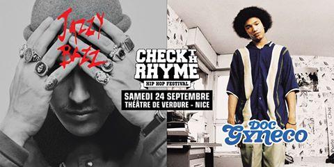 L'affiche de la 3e édition du festival Check The Rhyme