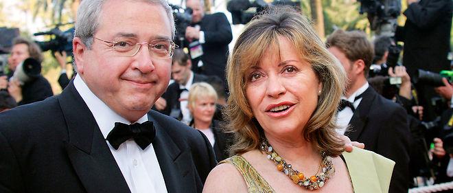 Jean-Paul Huchon et son épouse au Festival de Cannes.