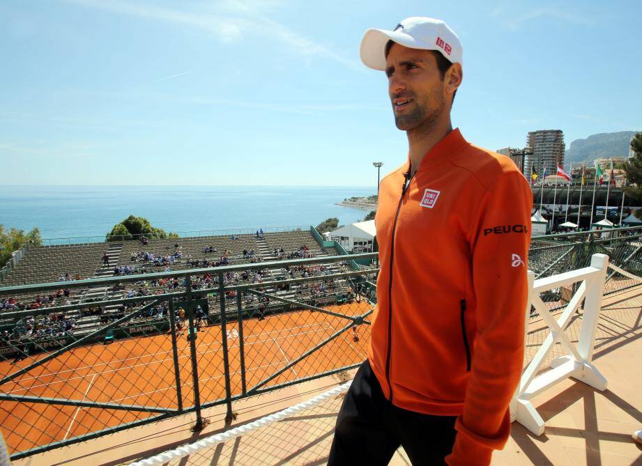 Novak Djokovic au Monte-Carlo Rolex Masters