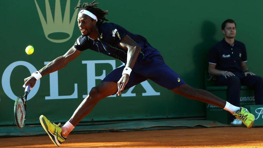 Gaël Monfils ne lâche rien face à Rafael Nadal.