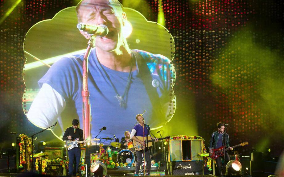 Plus peace&love que jamais, le retour à Nice de Coldplay quatre ans après Mylo Xylotoafait un carton hier à Charles-Ehrmann où le groupe a joué devant plus de 56.000 personnes.