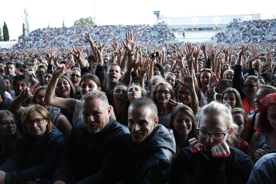 Maroon 5 à Nice dimanche soir: parmi les quelque 20.000 spectateurs, de très nombreux déçus, à en croire la tendance des messages sur les réseaux sociaux.