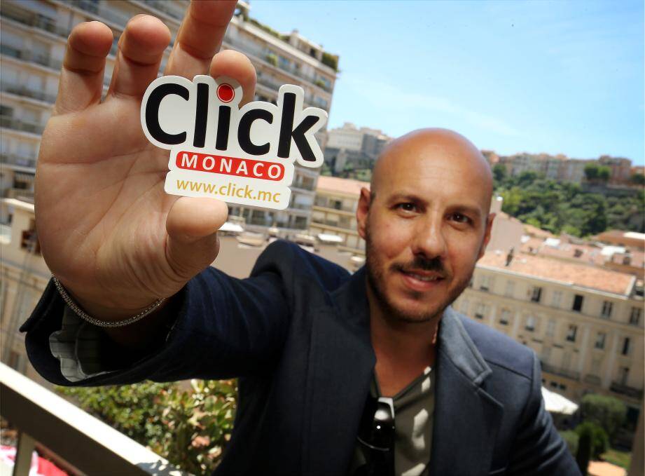 Antonio Vitalone, créateur de Click Monaco, un site d'achat-vente dédié à la Côte d'Azur