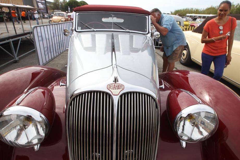 L'occasion d'admirer une Delahaye 1946, pièce unique au monde