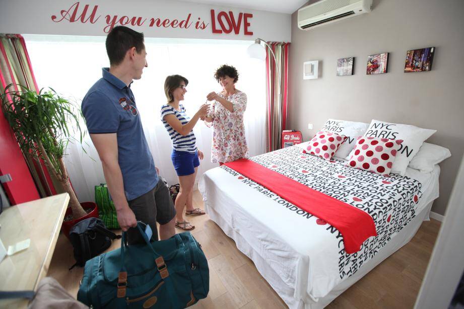 Patricia Pflumio-Groussard loue les deux chambres de ses enfants adultes sur Airbnb. 