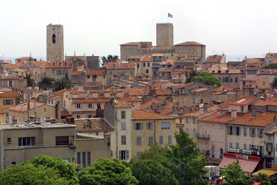 Une vue d'Antibes.