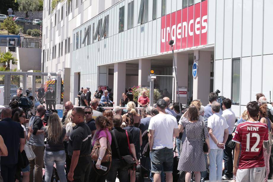 L'hôpital Pasteur au lendemain de l'attentat de Nice.