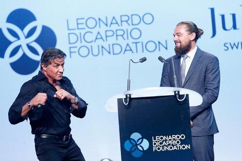 Léonardo DiCaprio lors de l'édition 2015 de son gala.