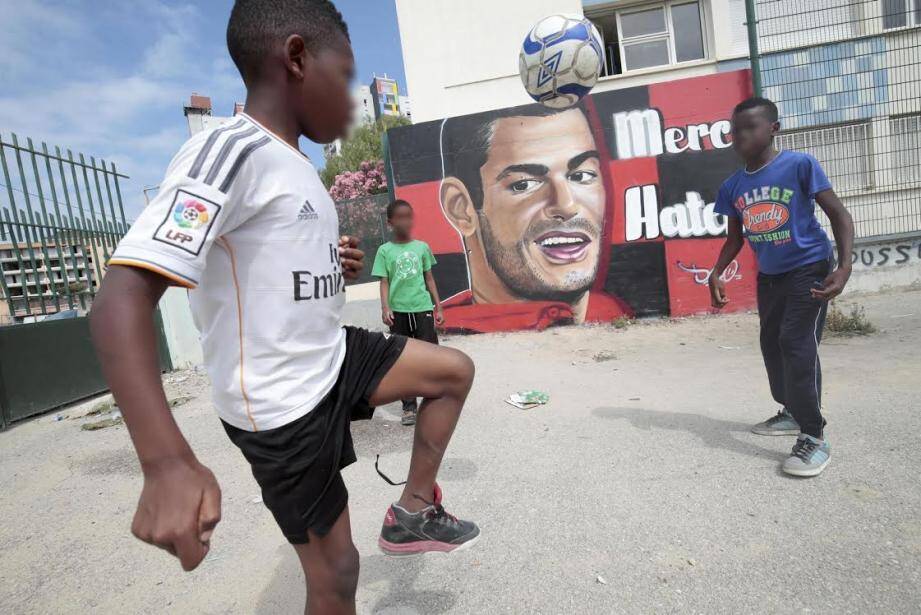 Ben Arfa immortalisé aux Moulins.