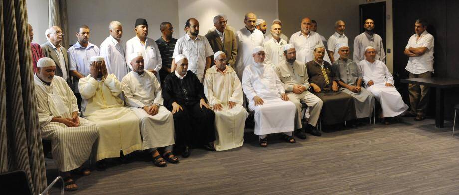 Une trentaine d'imams du CRCM et de l'UNAM.