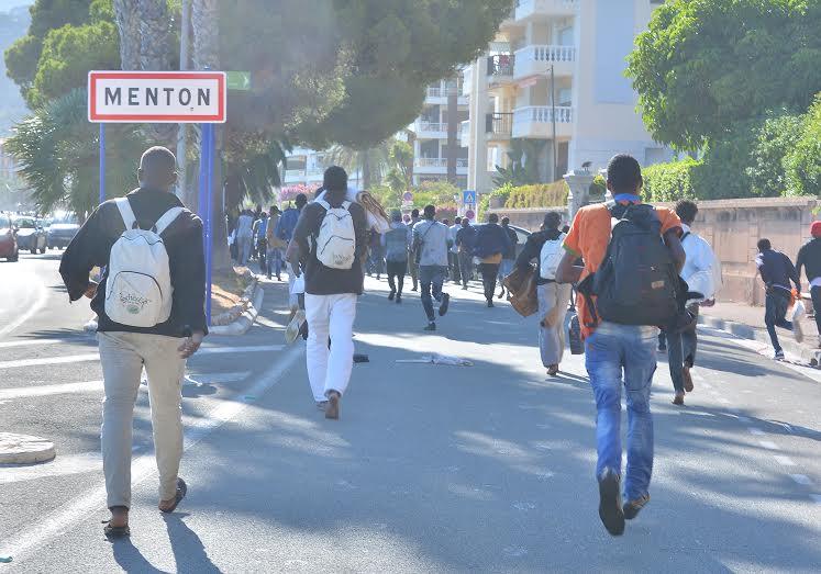 Environ 200 migrants ont passé la frontière franco-italienne, ce vendredi en fin de journée