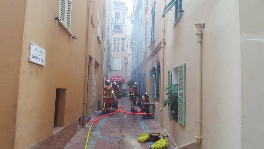 L'incendie s'est déclaré dans le restaurant Saint-Nicolas