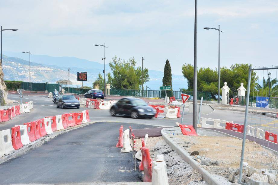 À l’occasion des travaux du carrefour, un réseau d’eau pluviale va être mis en place.	