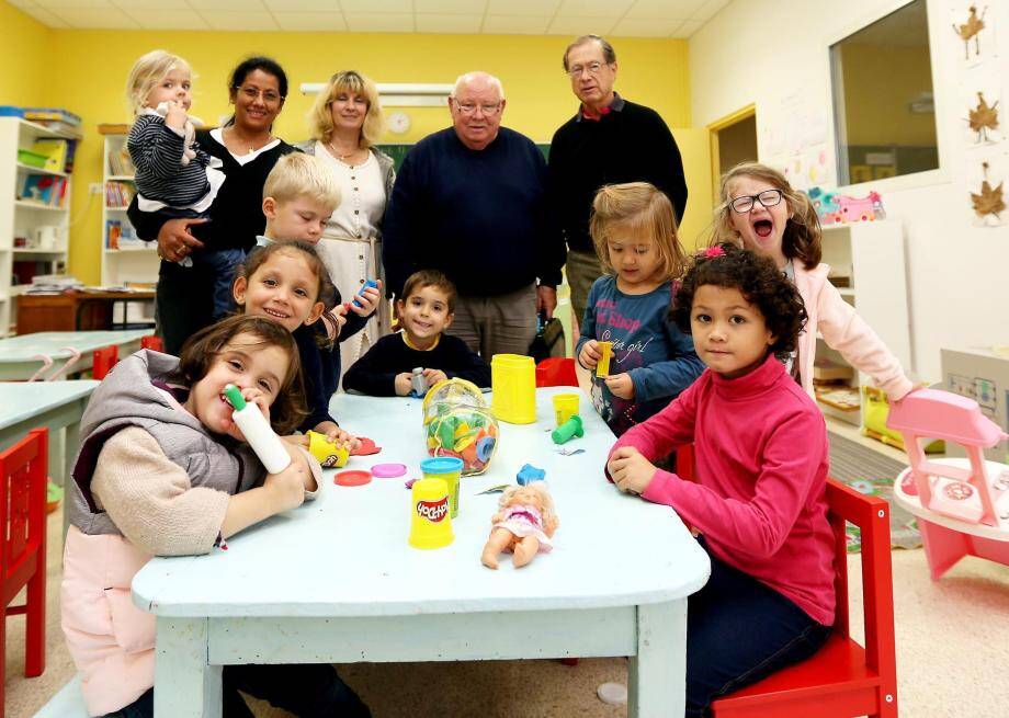 L’école la Sainte Famille compte actuellement 22 élèves, de la première section maternelle au CE2. D’ici deux ans, une centaine d’enfants sont attendus. 