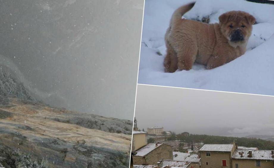 Premiers flocons de neige dans le Var mercredi