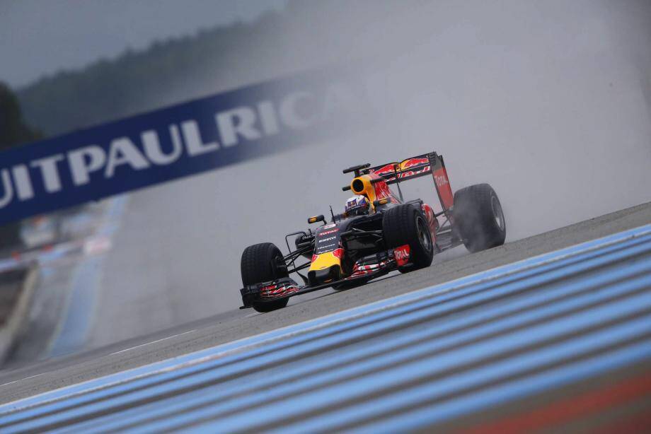 La Red Bull de Daniel Ricciardo lors des essais de F1 au circuit Paul Ricard en janvier dernier