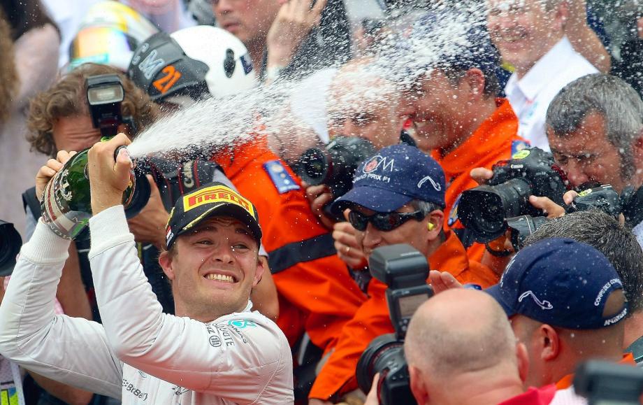 Nico Rosberg au grand prix de Monaco